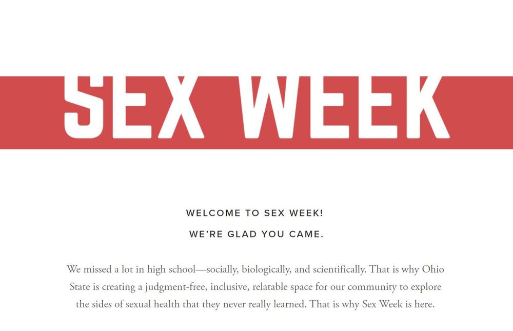 Osu Student Porn - Campus Reform | OSU hosts Planned Parenthood-supported 'Sex Week,' complete  with 'kink,' 'sex work,' and 'decolonizing porn'