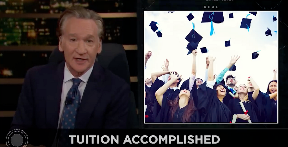 Bill Maher criticizes campus liberals, American university system in scathing monologue