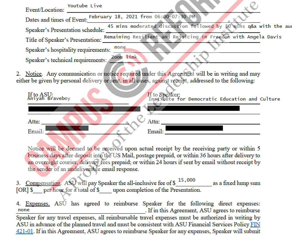 EXCLUSIVE: ASU student government paid communist $15,000 for virtual speech