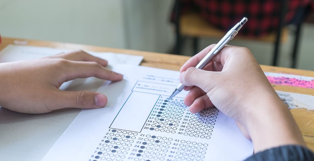AP gov. practice test poses leading question on voter-ID law