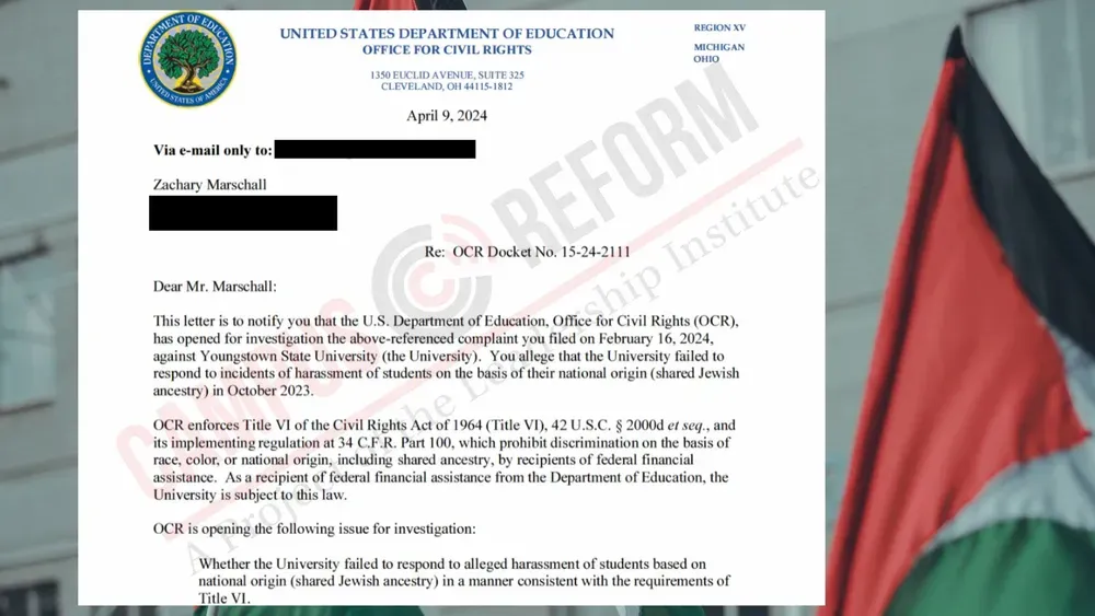 Campus Reform | 2024: 5 Title VI investigations