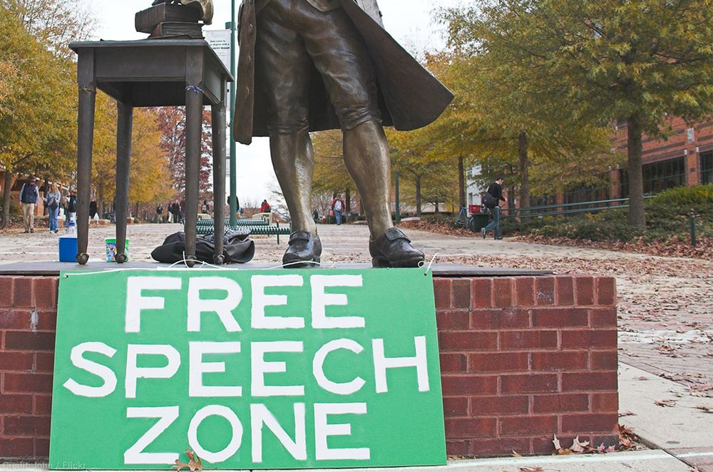 Nearly one-third of college students say violence can be acceptable to stop campus speech