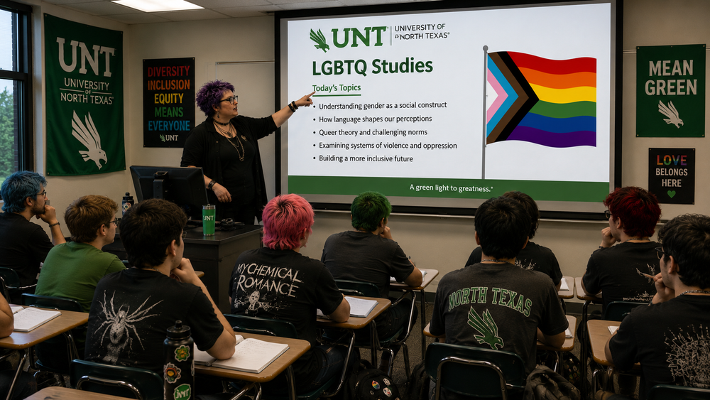 UNT LGBTQ Studies program includes lessons on ‘how to have better sex’