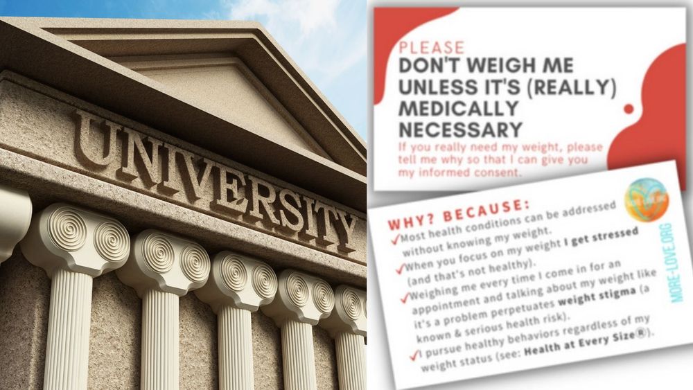 University of Rochester provides ‘don’t weigh me’ cards to combat ‘weight stigma’