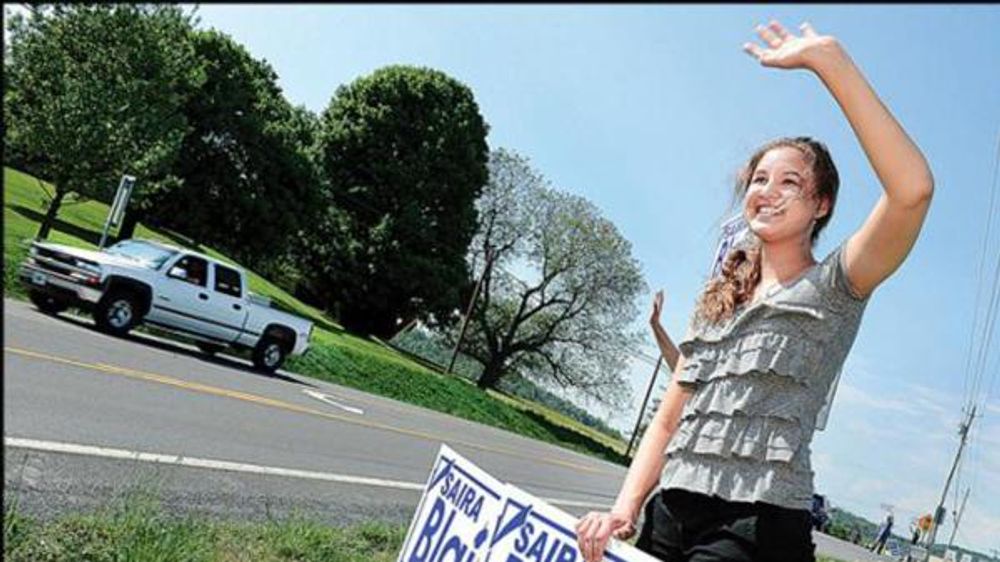 17-year-old Saira Blair unseated West Virginia lawmaker on 